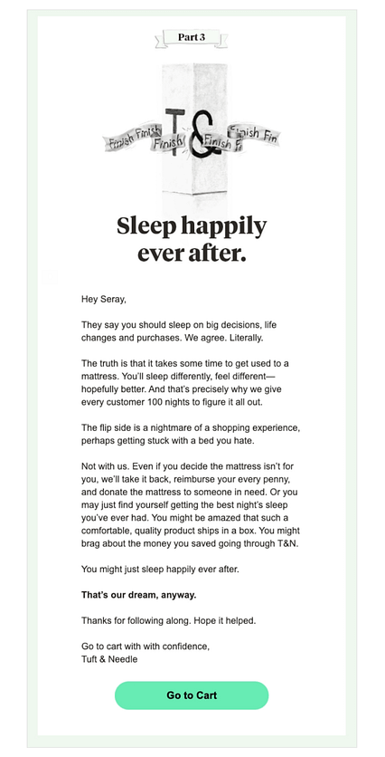 Sleep happily ever after