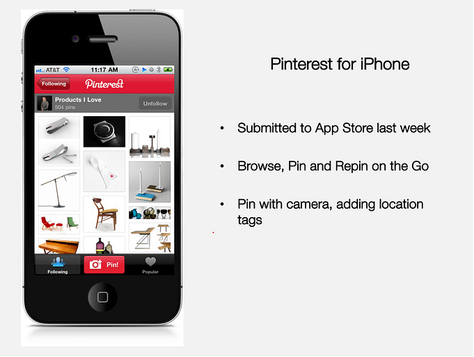 Pinterest for iPhone