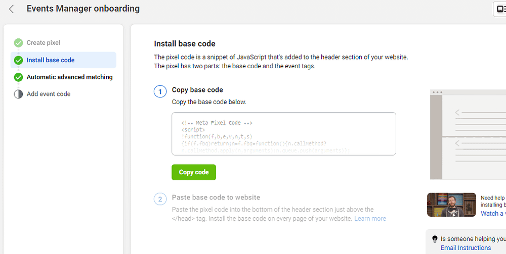 Install Base Code