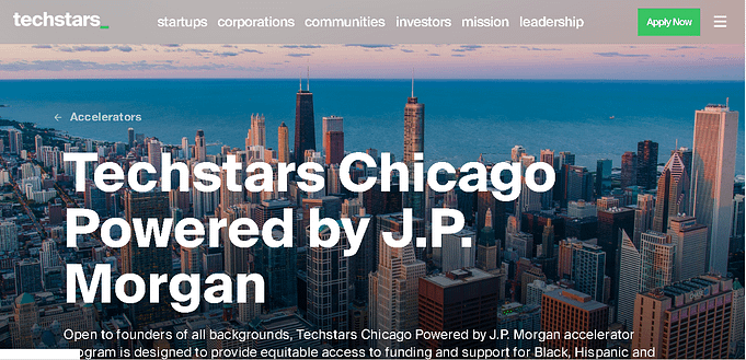 1. TechStars Chicago Accelerator